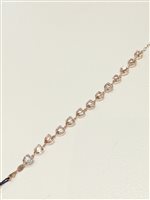 Bracciale Dal Fior Mario Donna in Argento Cristallo BRACRISTAL - BRACRISTAL